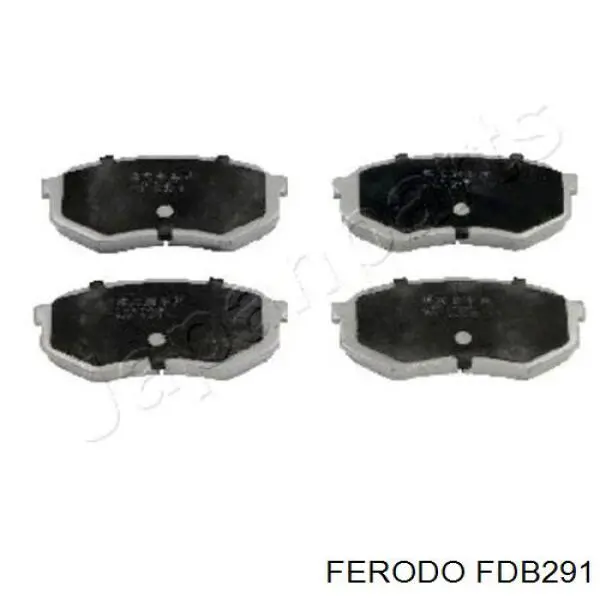 FDB291 Ferodo Pastillas delanteras