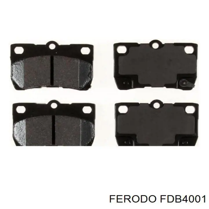 Comprar FDB4001 Ferodo Pastillas de freno traseras