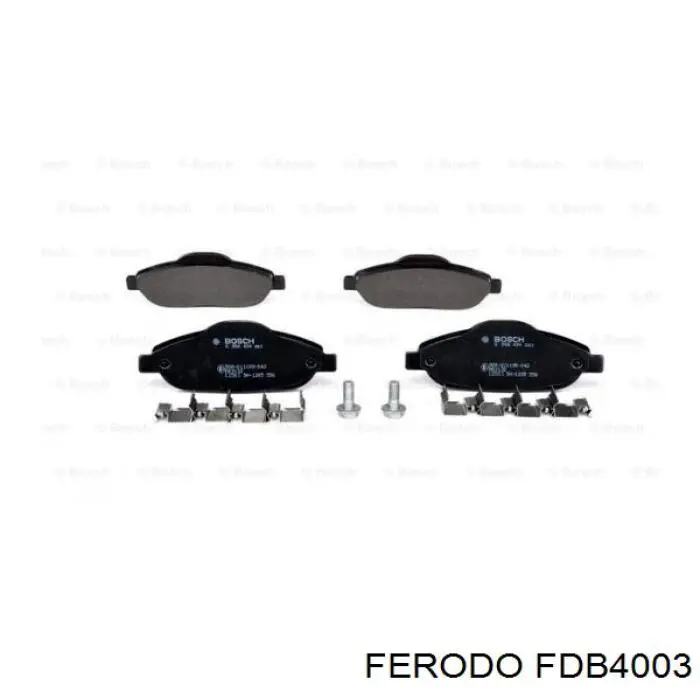 Comprar FDB4003 Ferodo Pastillas delanteras de freno