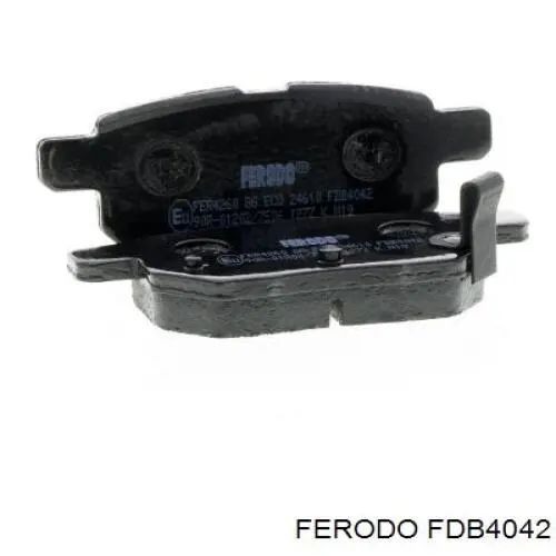 Pastillas traseras Ferodo FDB4042