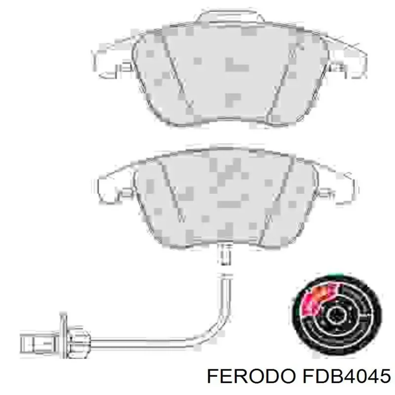 Pastillas de freno FDB4045 Ferodo