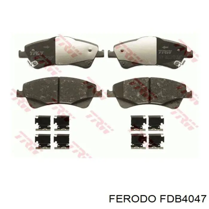 Pastillas freno delanteras Ferodo FDB4047 precio, desde 24,64 EUR