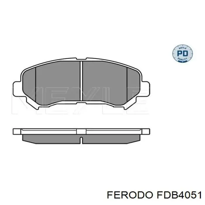 Comprar FDB4051 Ferodo Pastillas delanteras de freno