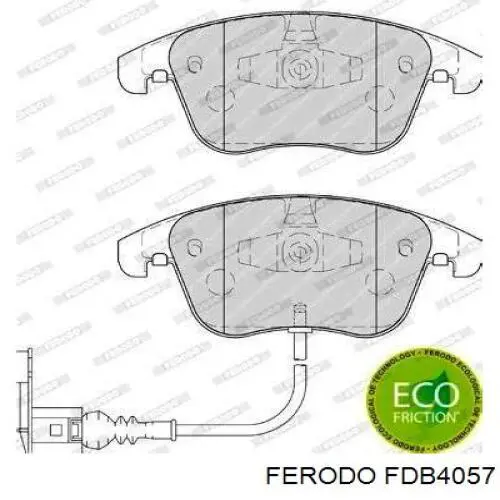 Pastillas freno delanteras Ferodo FDB4057 precio, desde 36,55 EUR