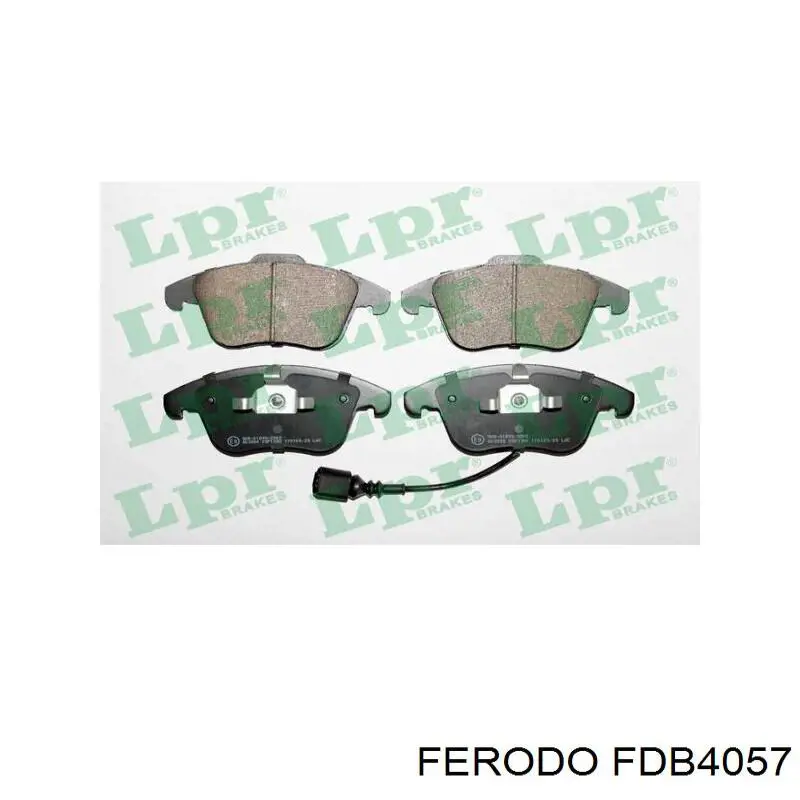 Comprar FDB4057 Ferodo Pastillas delanteras de freno