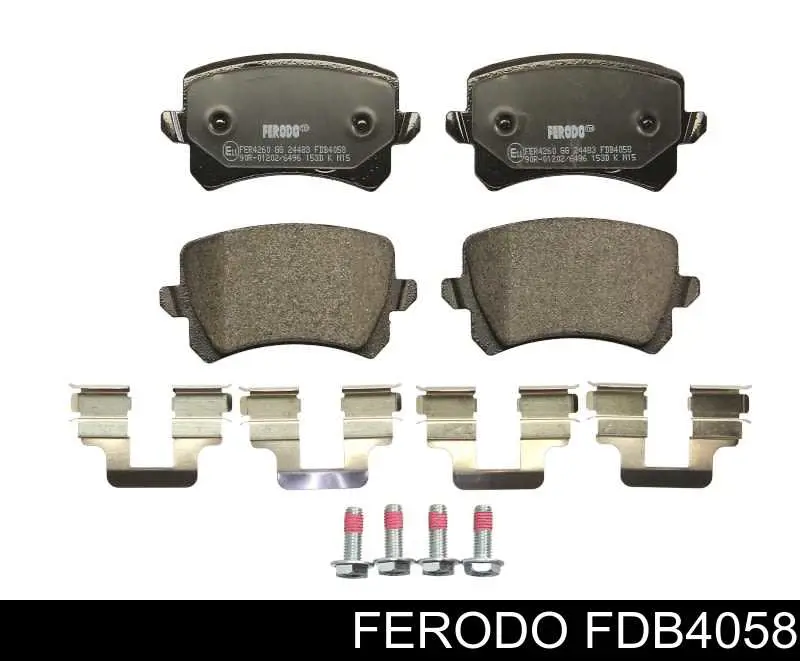 Comprar FDB4058 Ferodo Pastillas traseras de freno