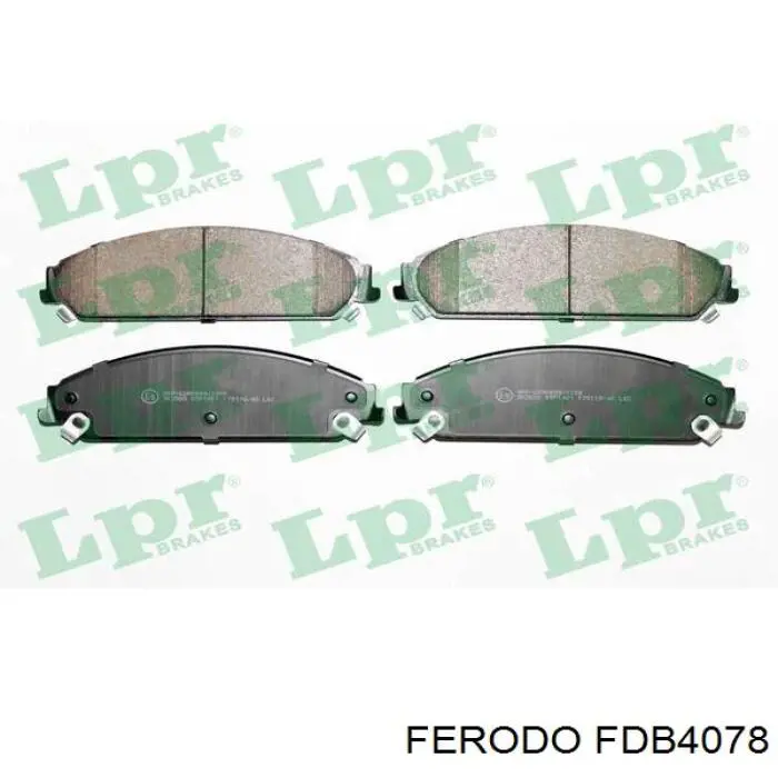 Comprar FDB4078 Ferodo Pastillas delanteras de freno