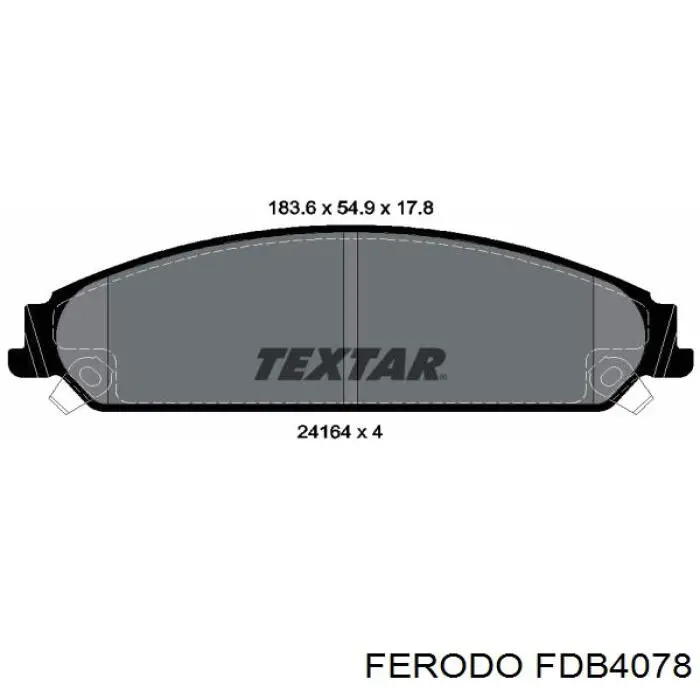 Pastillas freno delanteras Ferodo FDB4078 precio, desde 46,21 EUR