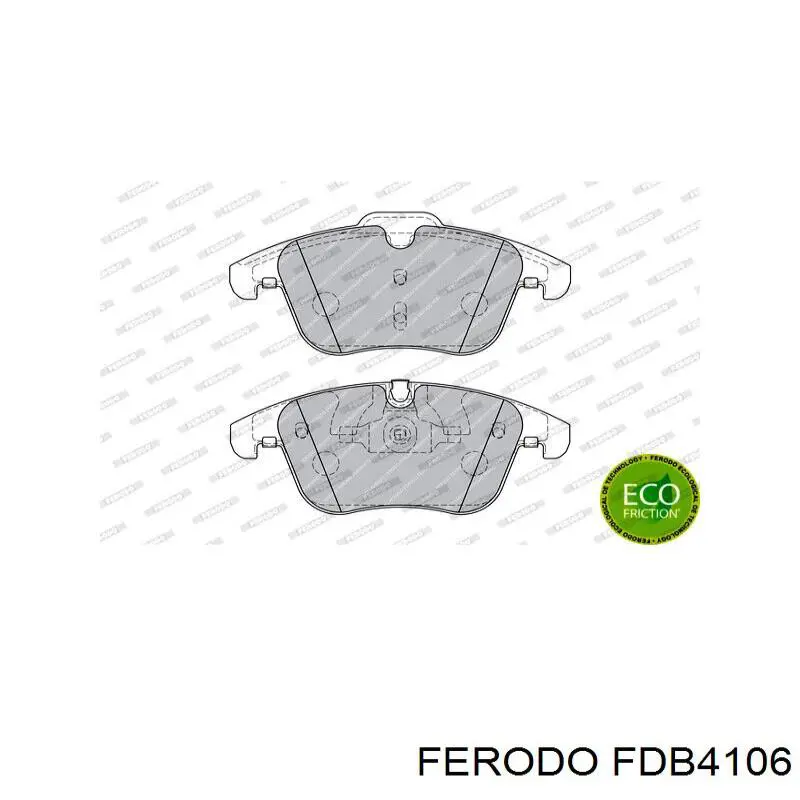 Comprar FDB4106 Ferodo Pastillas de freno traseras