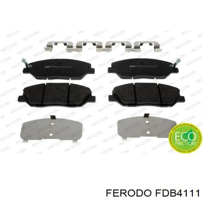 Pastillas freno delanteras Ferodo FDB4111 precio, desde 31,38 EUR