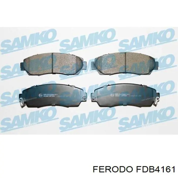 Pastillas de freno delanteras Ferodo FDB4161