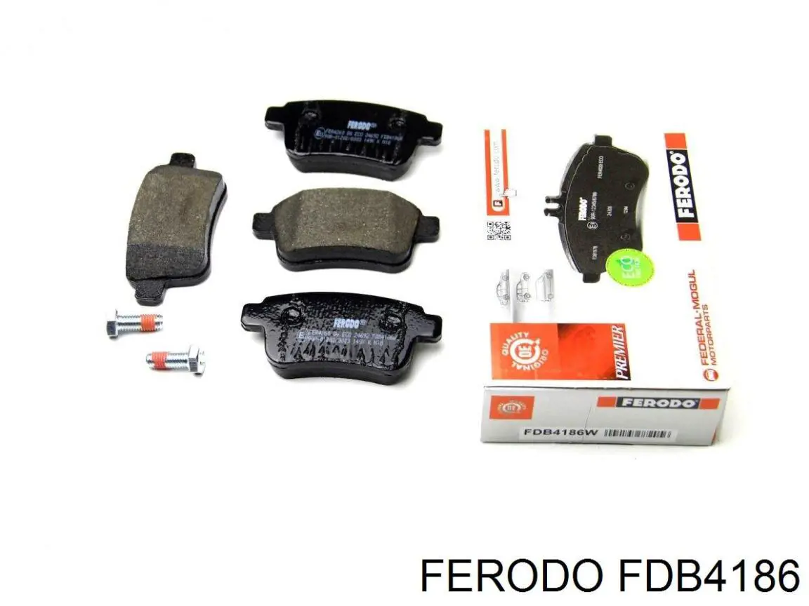 Comprar FDB4186 Ferodo Pastillas de freno traseras