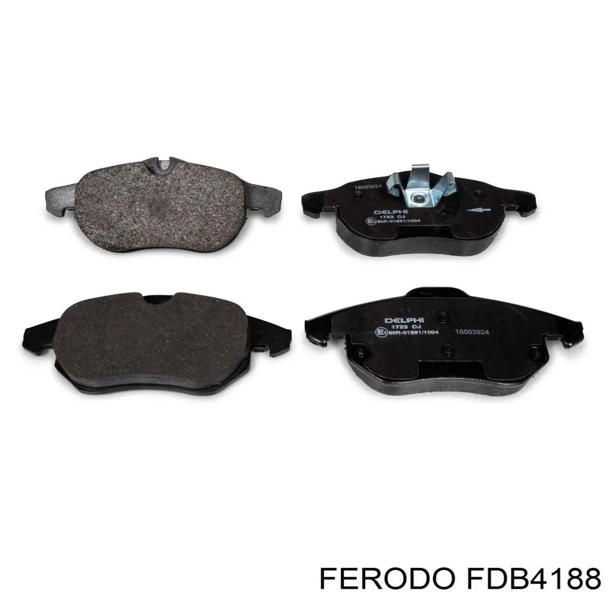 Pastillas de freno delanteras Opel Vectra