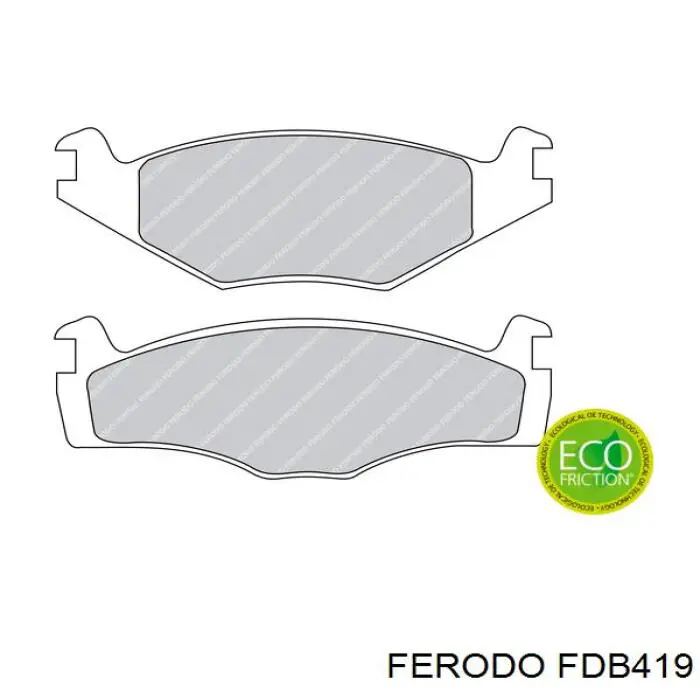 Comprar FDB419 Ferodo Pastillas delanteras de freno