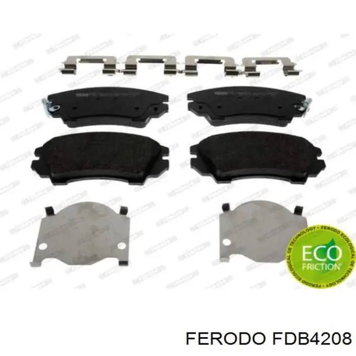 Comprar FDB4208 Ferodo Pastillas delanteras de freno
