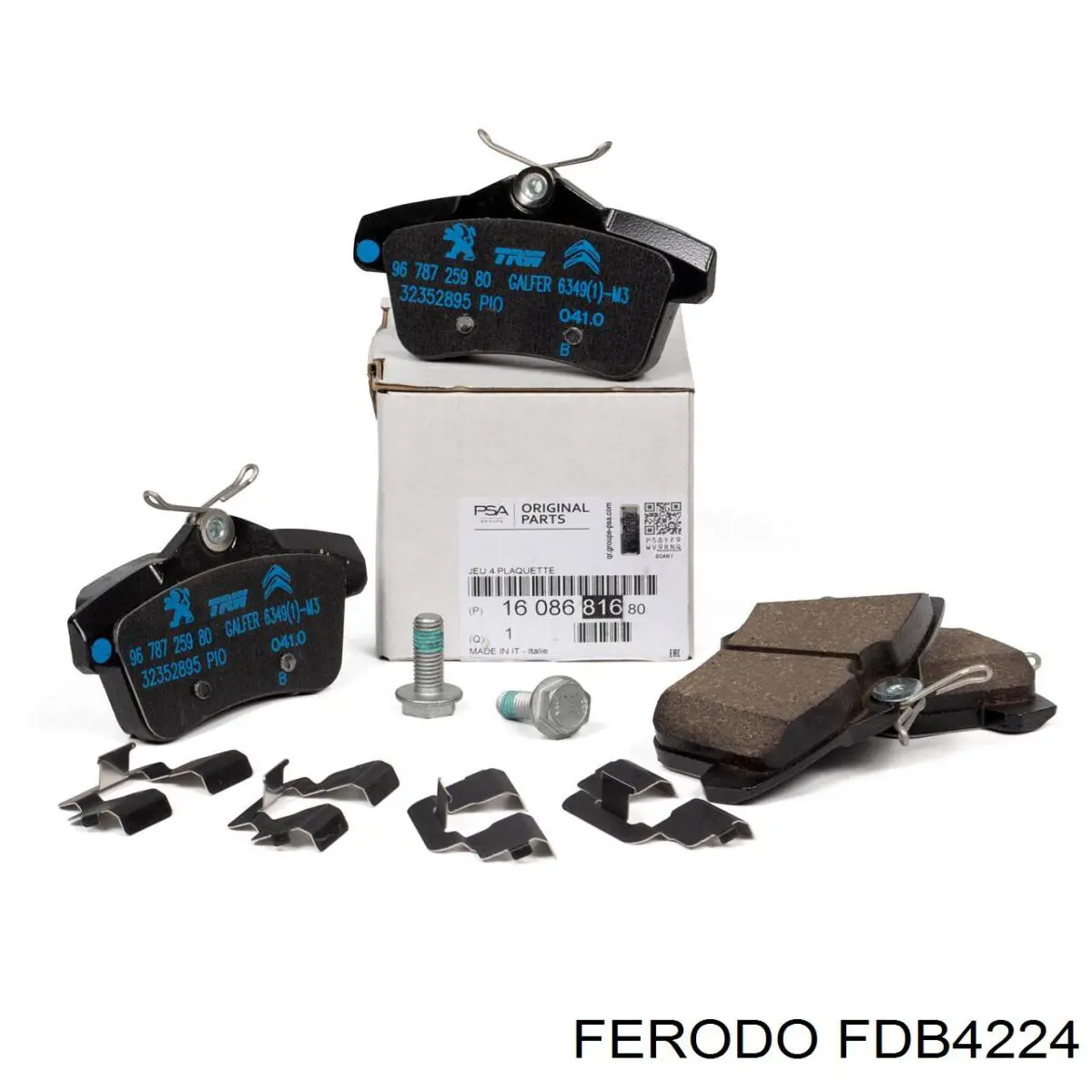 Pastillas traseras de freno Ferodo FDB4224 precio, desde 26,65 EUR