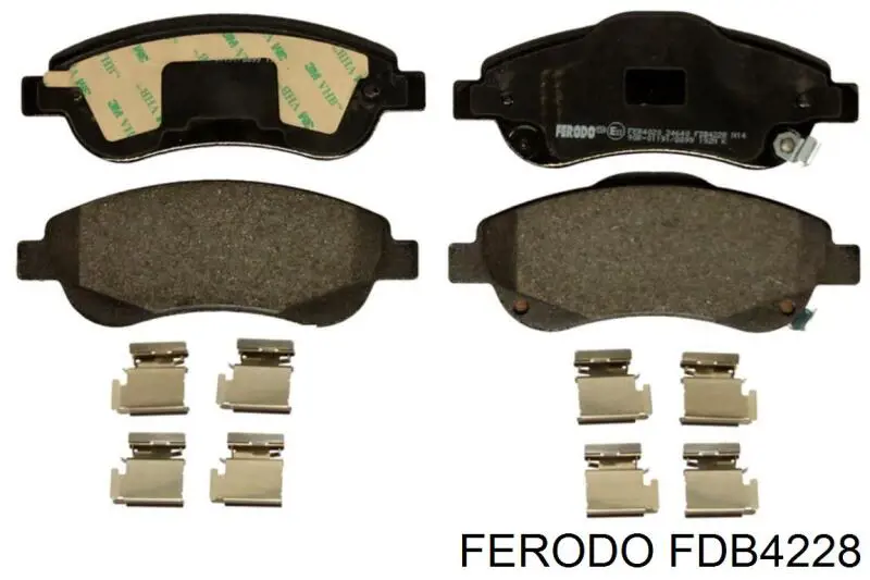 Pastillas de freno delanteras FERODO FDB4228