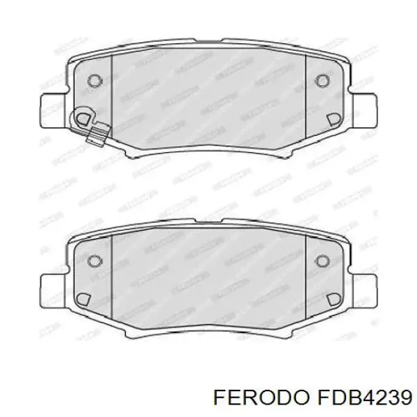 FDB4239 Ferodo pastillas de freno traseras