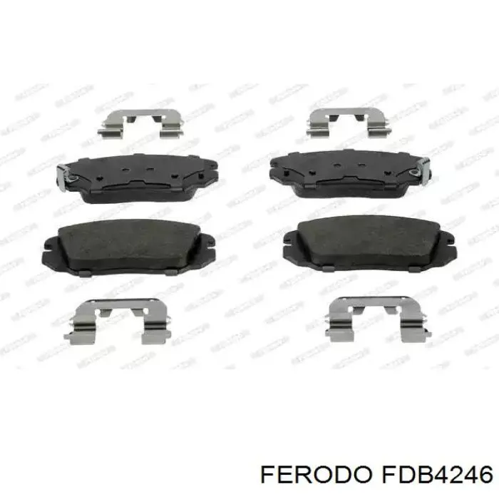 Pastillas freno delanteras Ferodo FDB4246 precio, desde 38,21 EUR