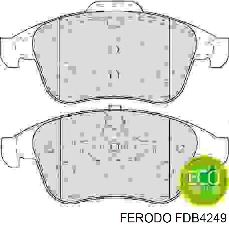 FDB4249 Ferodo pastillas de freno delanteras