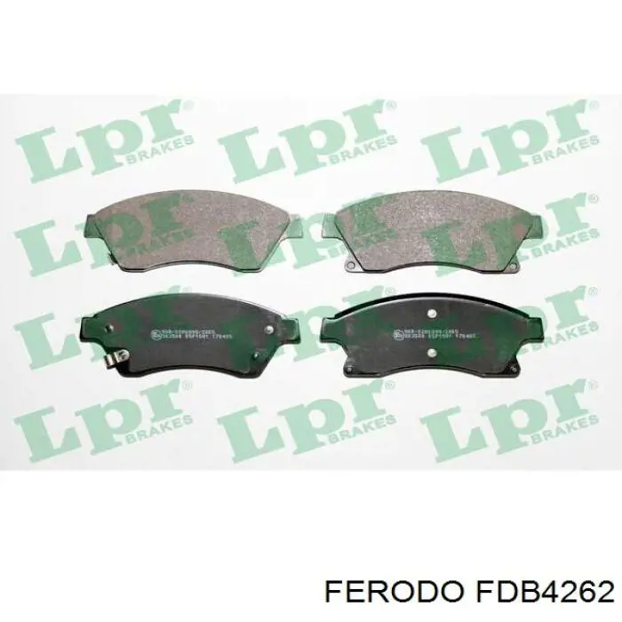 Pastillas de freno delanteras Ferodo FDB4262