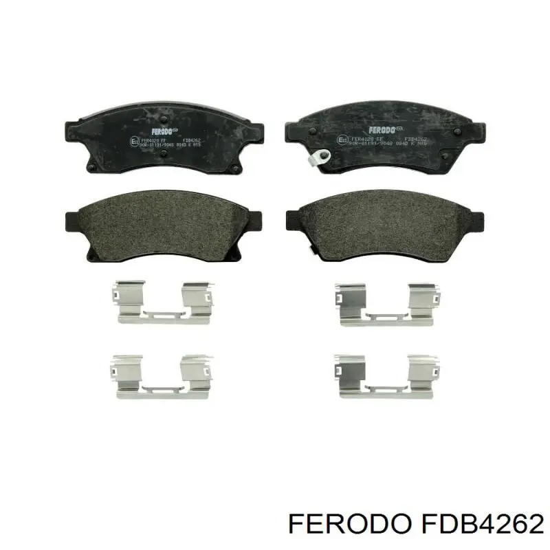 Pastillas freno delanteras Ferodo FDB4262 precio, desde 29,98 EUR