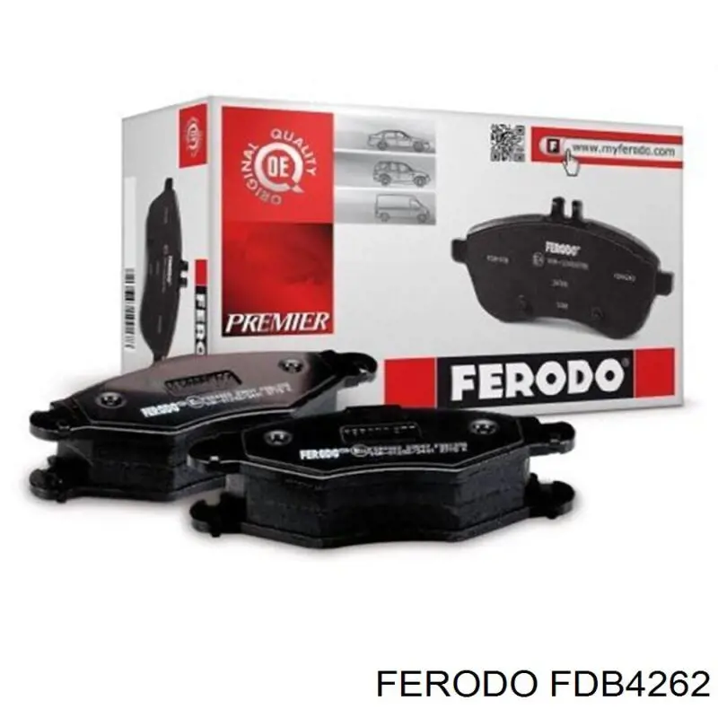Comprar FDB4262 Ferodo Pastillas delanteras de freno