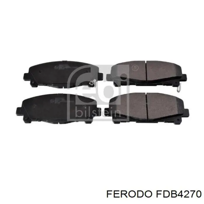 Pastillas freno delanteras Ferodo FDB4270 precio, desde 37,41 EUR