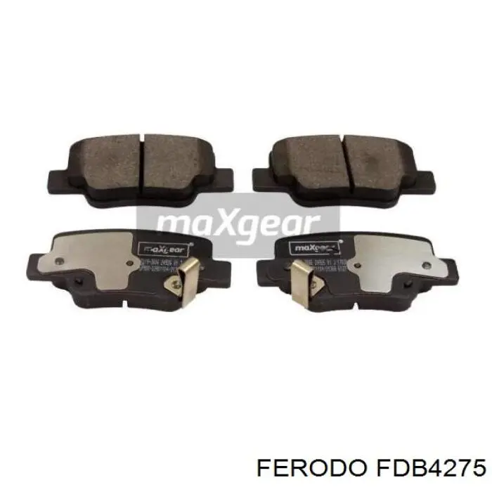 FDB4275 Ferodo pastillas de freno traseras