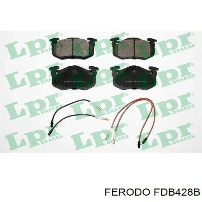 FDB428B Ferodo pastillas de freno delanteras