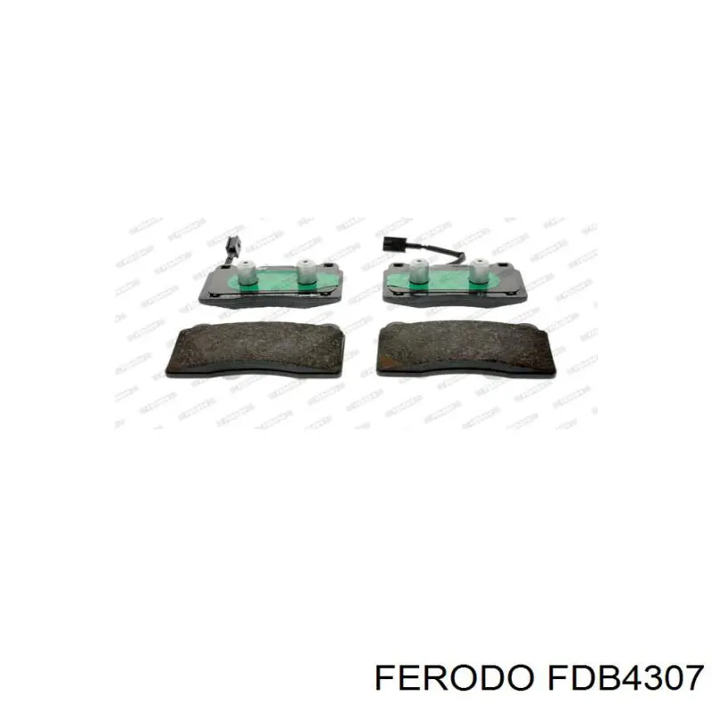 FDB4307 Ferodo pastillas de freno delanteras