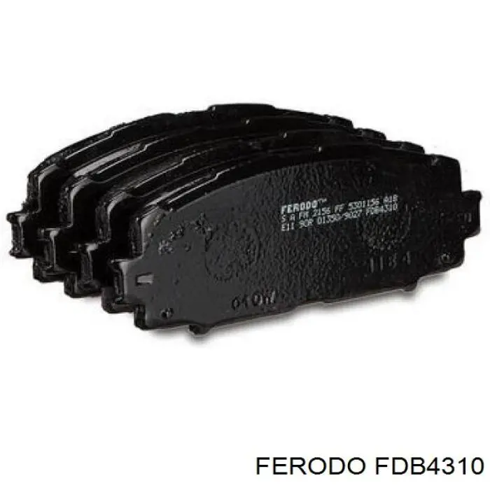 FDB4310 Ferodo pastillas de freno delanteras