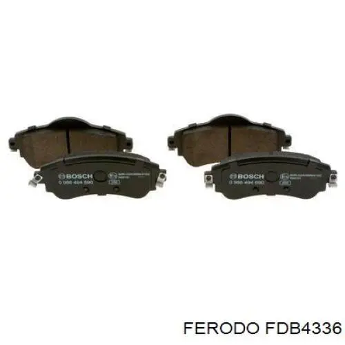 Pastillas de freno delanteras Ferodo FDB4336