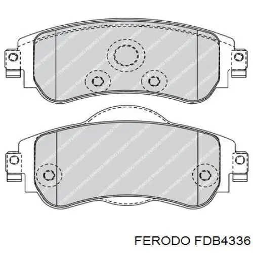 Pastillas freno delanteras Ferodo FDB4336 precio, desde 30,36 EUR
