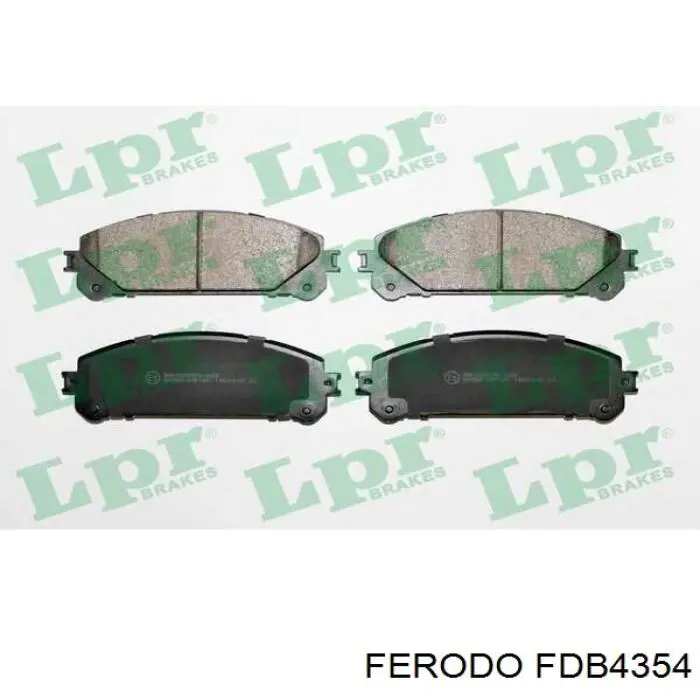 Comprar FDB4354 Ferodo Pastillas delanteras de freno