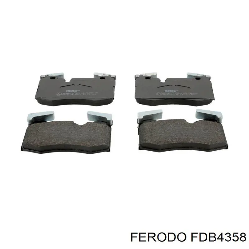 FDB4358 Ferodo pastillas de freno delanteras