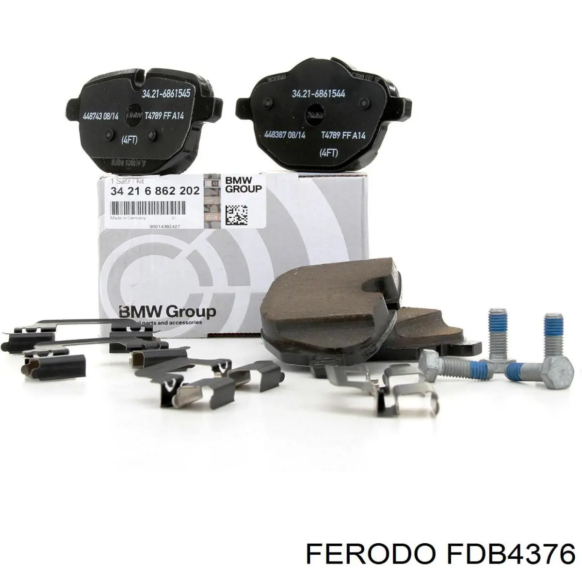 Pastillas traseras Ferodo FDB4376