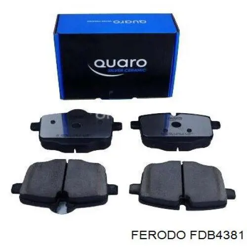Pastillas traseras Ferodo FDB4381
