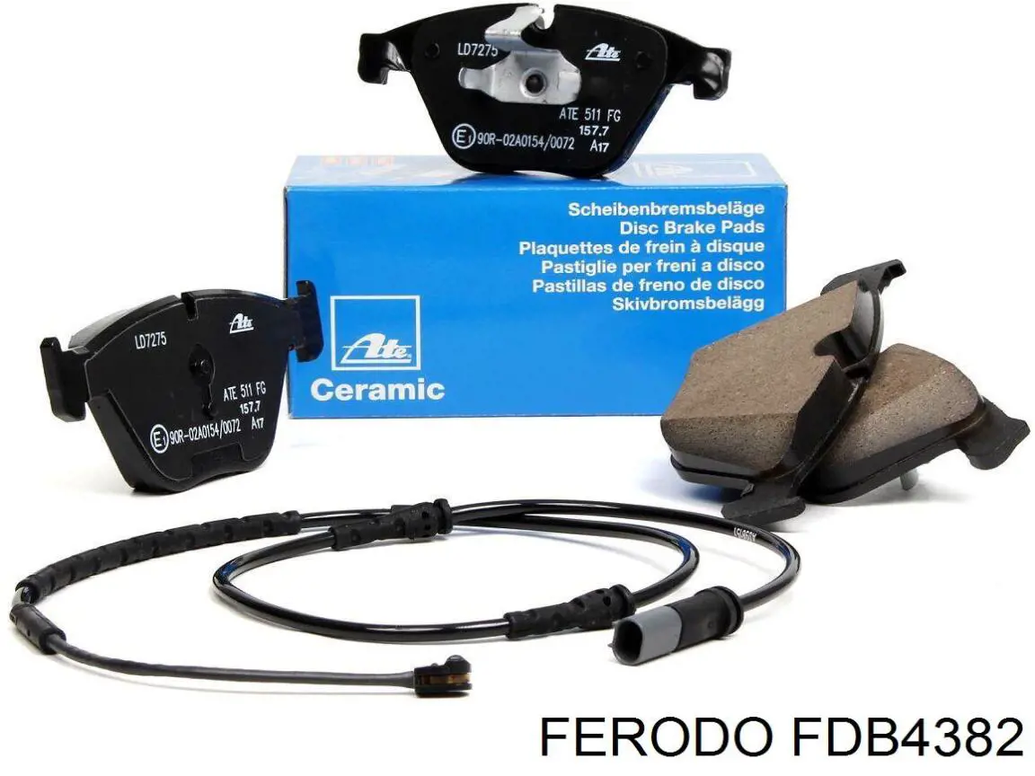 Pastillas freno delanteras Ferodo FDB4382 precio, desde 42,17 EUR