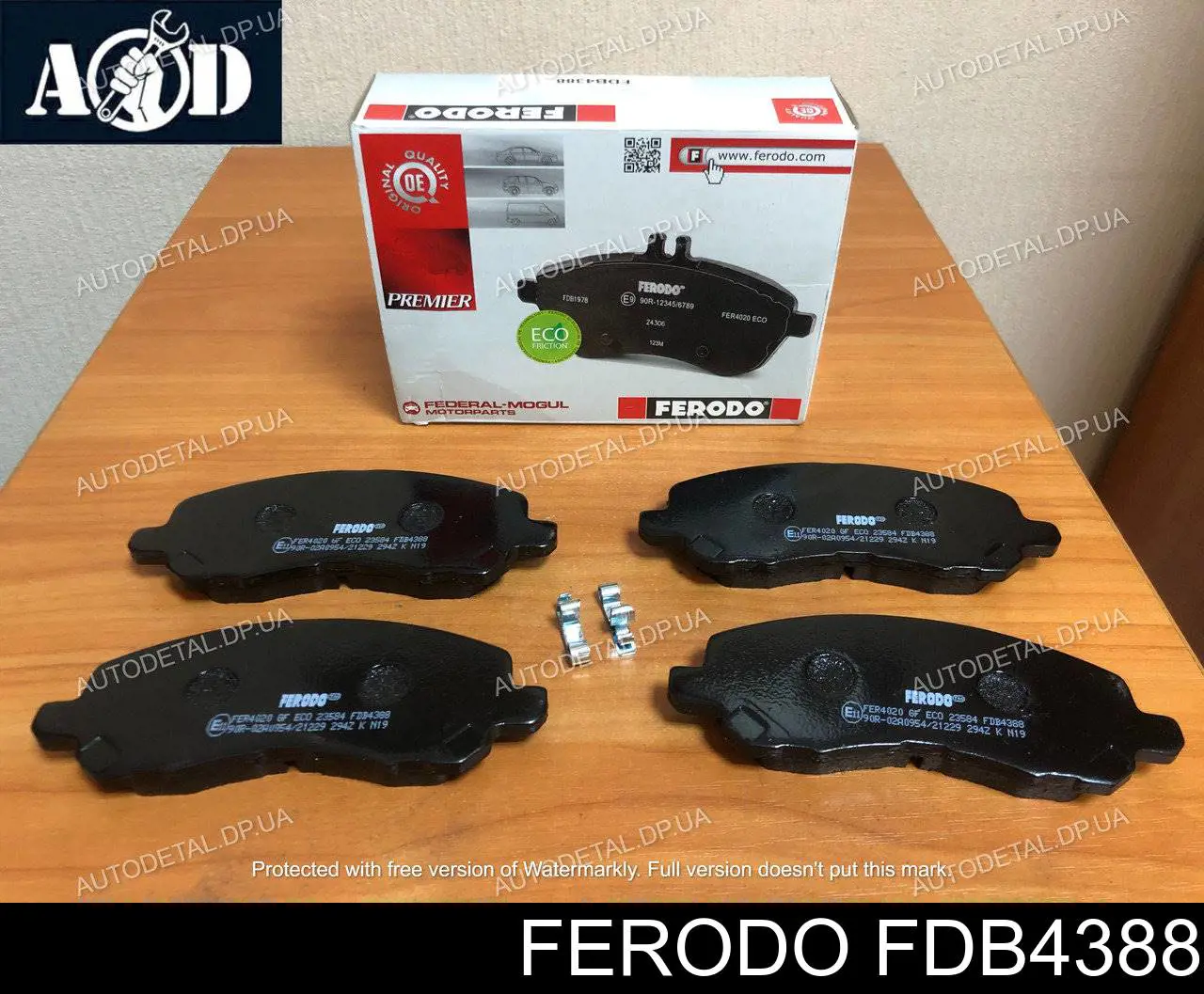 Comprar FDB4388 Ferodo Pastillas delanteras de freno