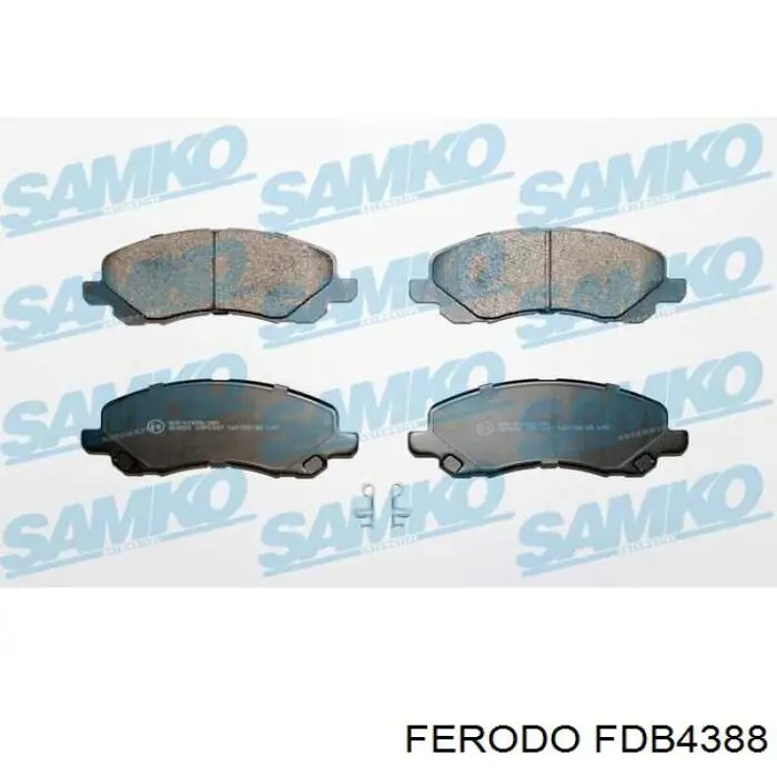 Comprar FDB4388 Ferodo Pastillas delanteras de freno
