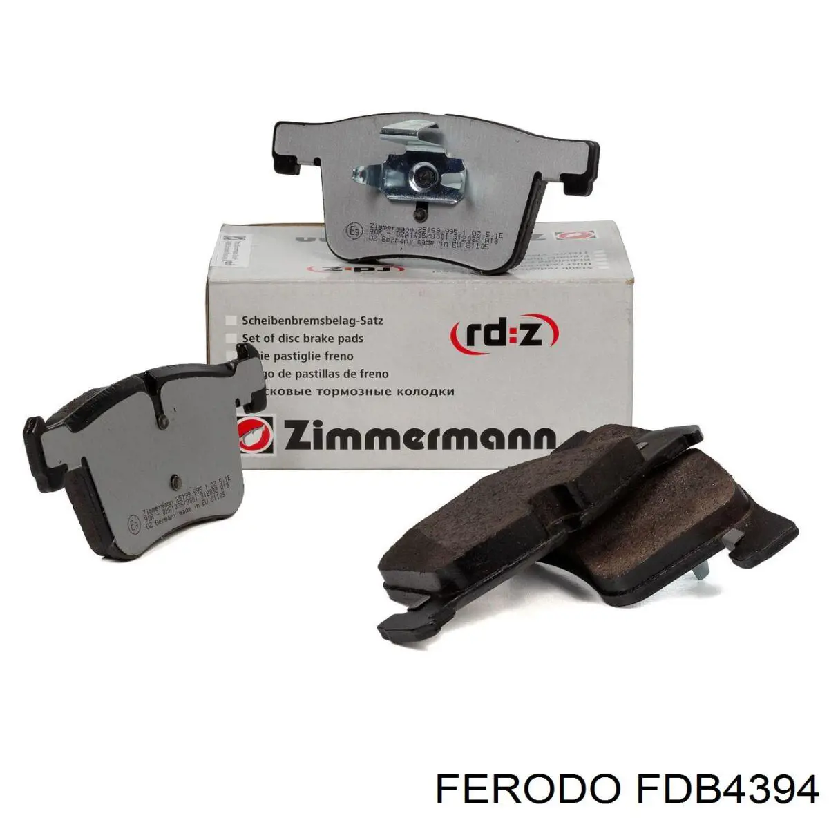 FDB4394 Ferodo Pastillas delanteras