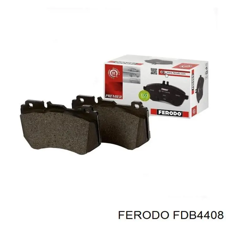 FDB4408 Ferodo pastillas de freno traseras