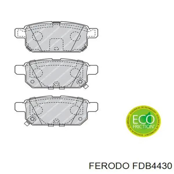 Pastillas traseras de freno Ferodo FDB4430 precio, desde 22,63 EUR