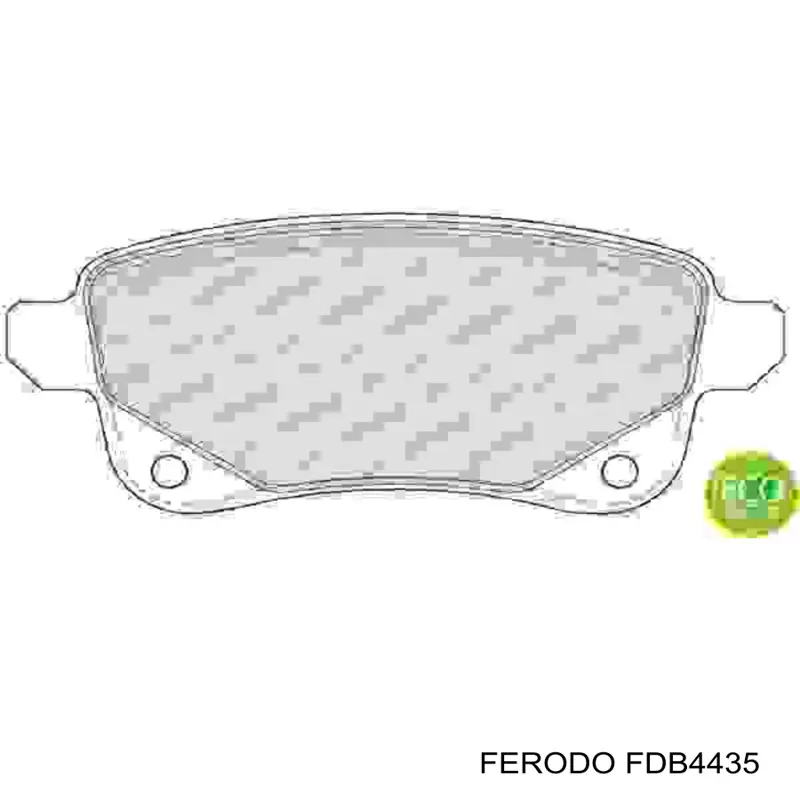 Comprar FDB4435 Ferodo Pastillas de freno traseras