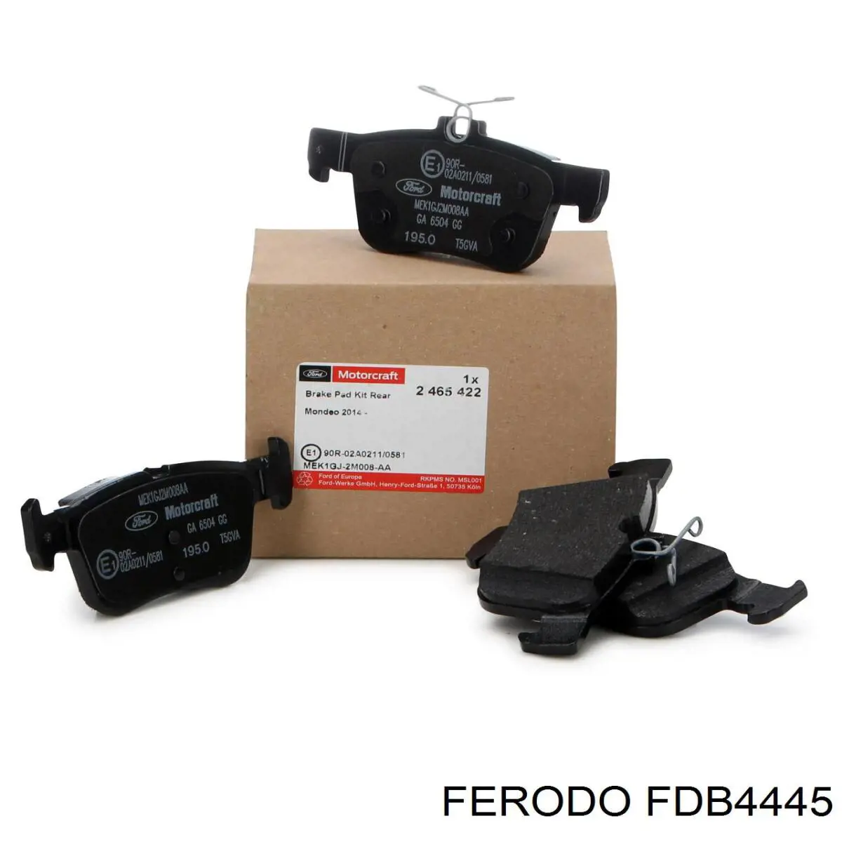 Comprar FDB4445 Ferodo Pastillas delanteras de freno