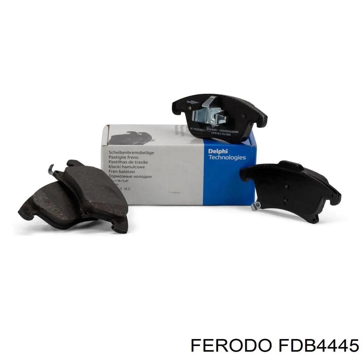 FDB4445 Ferodo Pastillas delanteras