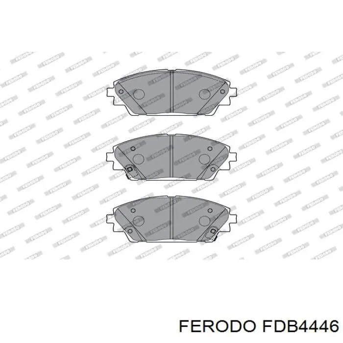FDB4446 Ferodo pastillas de freno delanteras