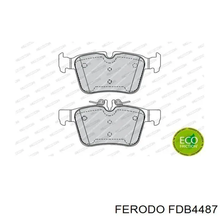 FDB4487 Ferodo pastillas de freno traseras