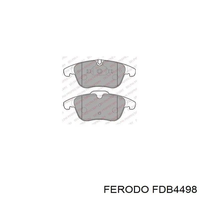 Pastillas freno delanteras Ferodo FDB4498 precio, desde 55,94 USD
